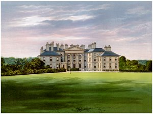 Dalkeith Palace, Edinburgh, Skotlanti, Buccleuchin herttuan koti, c1880 tekijältä Unbekannt