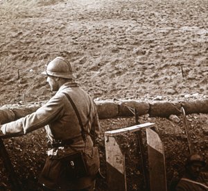 Damloup-akku, Verdun, Pohjois-Ranska, c1914-c1918 tekijältä Unbekannt