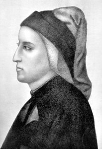 Dante Alighieri, italialainen firenzeläinen runoilija, 1903 tekijältä Unbekannt
