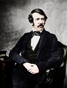 David Livingstone, skotlantilainen lähetyssaarnaaja ja tutkimusmatkailija, 1800-luku tekijältä Unbekannt