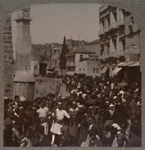 David Street, Jerusalem, 1900 tekijältä Unbekannt