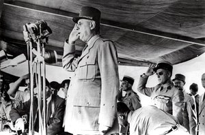 De Gaulle Algeriassa, toukokuussa 1958 tekijältä Unbekannt