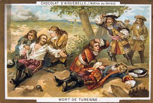 Marshall Turennen kuolema, 1675, 1800-luku tekijältä Unbekannt