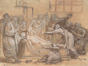 Sokrateen kuolema, 1800-luku. tekijältä Unbekannt