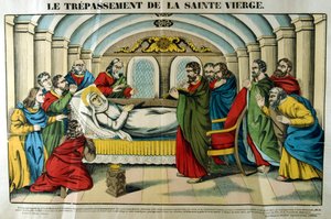 Neitsyt Marian kuolema, 1800-luku tekijältä Unbekannt