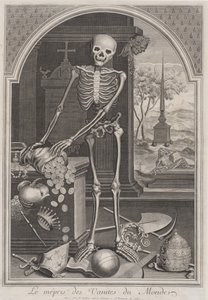 Death with Worldly Turhuudet, 17001720. tekijältä Unbekannt