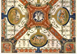Sisustus Villa Madamassa, Roomassa, Italiassa, 1928. tekijältä Unbekannt