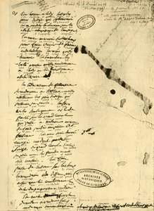 Napoleon Bonaparten määräys, 23. toukokuuta 1796, 1921. tekijältä Unbekannt