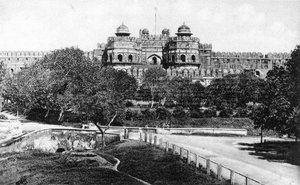 Delhi Gate, Fort Agra, 1900-luku tekijältä Unbekannt