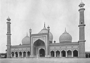 Delhi. Jumma Musjid, 1910. tekijältä Unbekannt