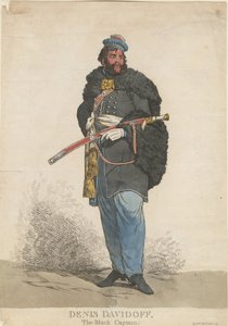 Denis Davydov 1784-1839, 1813 tekijältä Unbekannt
