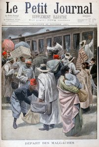 Madagascanin lähtö, vuoden 1900 maailmannäyttely, Pariisi, 1900 tekijältä Unbekannt