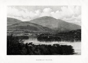 Derwentwater, Lake District, Cumbria, 1896 tekijältä Unbekannt