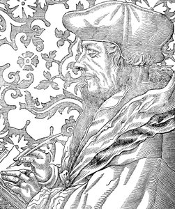 Desiderius Erasmus, 1400- ja 1500-luvulla hollantilainen humanisti ja tutkija, 1800-luku tekijältä Unbekannt