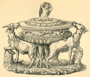 Suunnittelu tureeni- tai suolakellariin, 1500-luvun puoliväli, 1881. tekijältä Unbekannt