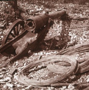 Tuhoutunut 155 ase, c1917-c1918 tekijältä Unbekannt