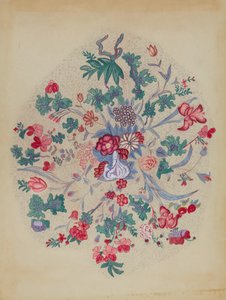 Yksityiskohta Appliqued Quilt, 19351942. tekijältä Unbekannt