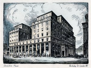 Devonshire House, Berkeley Street, Lontoo, 1910-1929 tekijältä Unbekannt