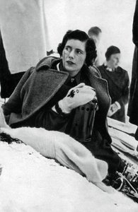Diana Gordon Lennox, kanadalainen hiihtäjä, talviolympialaiset, Garmisch-Partenkirchen, Saksa, 1936 tekijältä Unbekannt