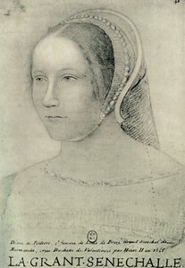 Diana Poitiers, 1525, 1907. tekijältä Unbekannt