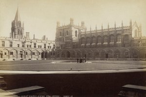 Ruokasali, Christ Church College, Oxford, Oxfordshire, 1800-luvun loppu tai 1900-luvun alku tekijältä Unbekannt