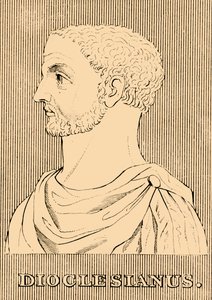 Dioclesianus, 244-311, 1830. tekijältä Unbekannt