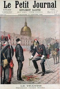 Albert Dreyfusin häpeä, 1895 tekijältä Unbekannt