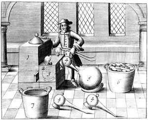 Typpihapon tislaus, 1683 tekijältä Unbekannt