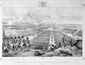 Kunnialegioonan ristien jako Boulognen leirillä 16. elokuuta 1804 1841 tekijältä Unbekannt