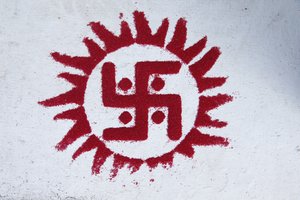 Diwali rangoli. Yhdistynyt kuningaskunta tekijältä Unbekannt
