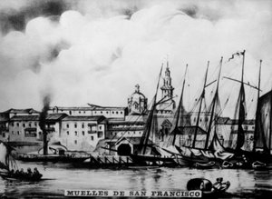 San Franciscon satama, 1800-luku, 1920-luku tekijältä Unbekannt