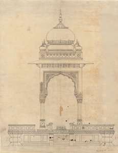 Domed Pavilion, n. 1830. tekijältä Unbekannt