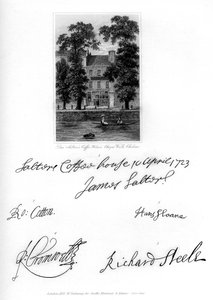 Don Salteros Coffee House, Cheyne Walk, Chelsea, 1723, 1840 tekijältä Unbekannt
