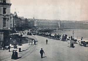 Douglas - Promenadin yleinen näkymä, 1895 tekijältä Unbekannt
