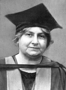 tohtori Maria Montessori 1870-1952, italialainen filosofi, 1926 tekijältä Unbekannt