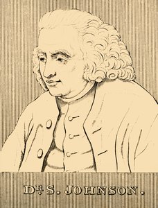 Dr. S. Johnson, 1709-1784, 1830. tekijältä Unbekannt