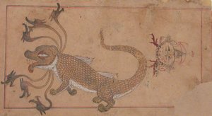 Lohikäärme, 1500-1700-luku. tekijältä Unbekannt
