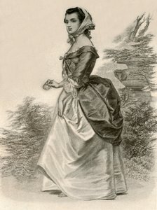 Nuoren virginialaisen naisen mekko, c1775, 1937. tekijältä Unbekannt