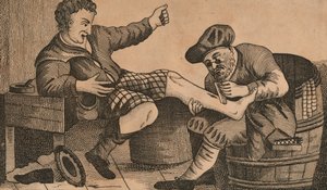 Druidi ja Highlander, 1812-1817. tekijältä Unbekannt