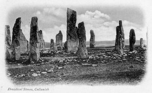 Druidical Stones, Callanish, Isle of Lewis, Western Isles, Skotlanti, 1902 tekijältä Unbekannt