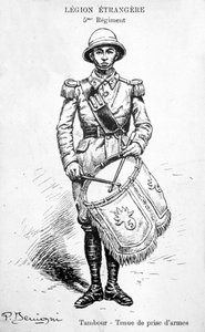 Rumpali, Ranskan muukalaislegioonan 5. rykmentti, 1900-luku tekijältä Unbekannt