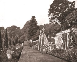 Drummond Castle Gardens, Perthshire, Skotlanti, 1894. tekijältä Unbekannt