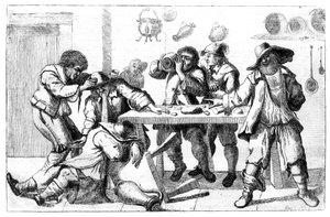 Humalaiset hahmot, 1600-luku tekijältä Unbekannt