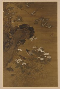 Ducks on the Autumn Stream, Ming-dynastia, 1500-1600-luku. tekijältä Unbekannt