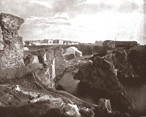 Dunbar Castle, East Lothian, Skotlanti, 1894. tekijältä Unbekannt