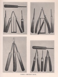 Varhaiset krikettimailat, 1912 tekijältä Unbekannt
