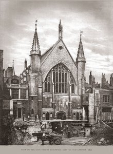East End of Guild Hall ja kirjasto, 1870, 1886 tekijältä Unbekannt