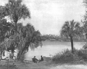 Eau Gallie, Indian River, Florida, USA, c1900. tekijältä Unbekannt