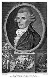 Ebenezer Sibley, brittiläinen astrologi ja lääkäri, 1700-luvun lopulla tekijältä Unbekannt