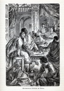 Nikean ekumeeninen kirkolliskokous, 1882 tekijältä Unbekannt